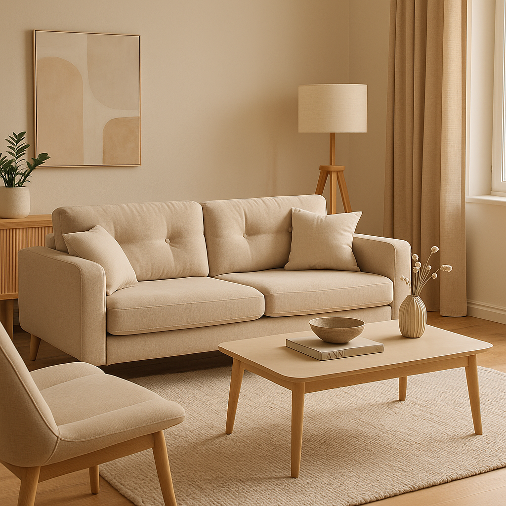 Bej Rengi ile Ev Dekorasyonu: Sıcak ve Minimal Tasarımlar