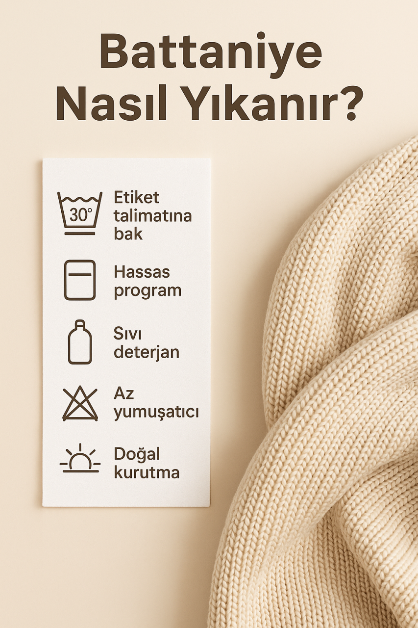 Battaniye Nasıl Yıkanır?