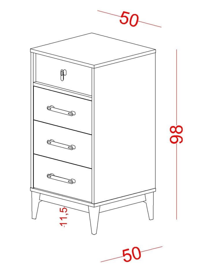 Parla Yüksek Şifonyer
