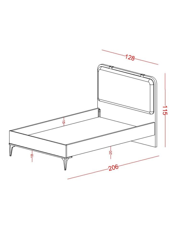Parla Karyola 120x200
