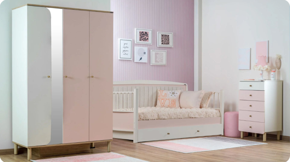 Sofia 3 Kapaklı Dolap