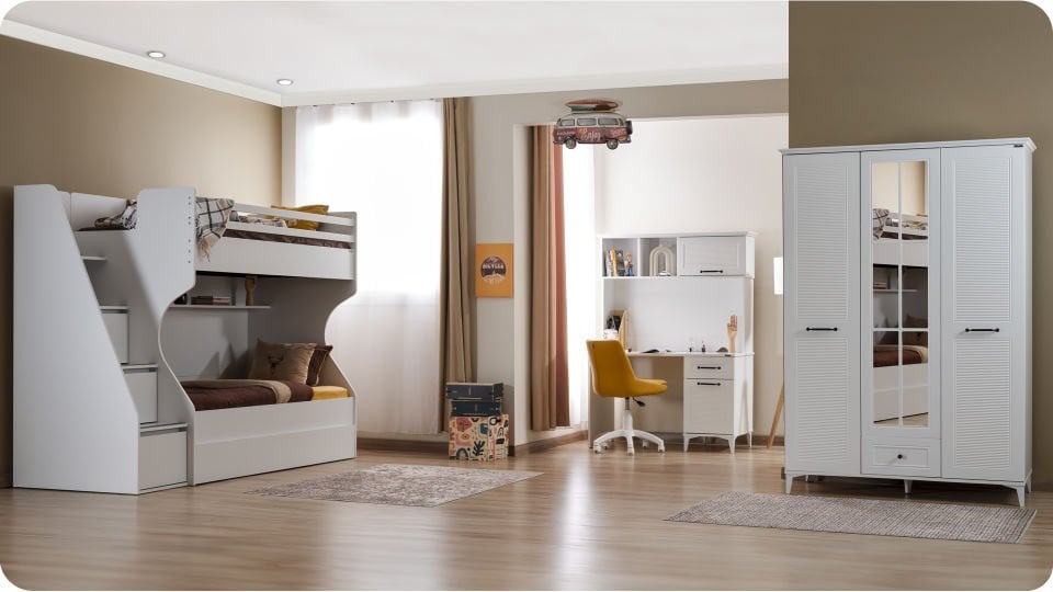 Plus Compact Ranza 90X190 Beyaz