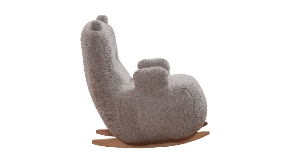 Panda Sallanan Sandalye Büyük - Gri