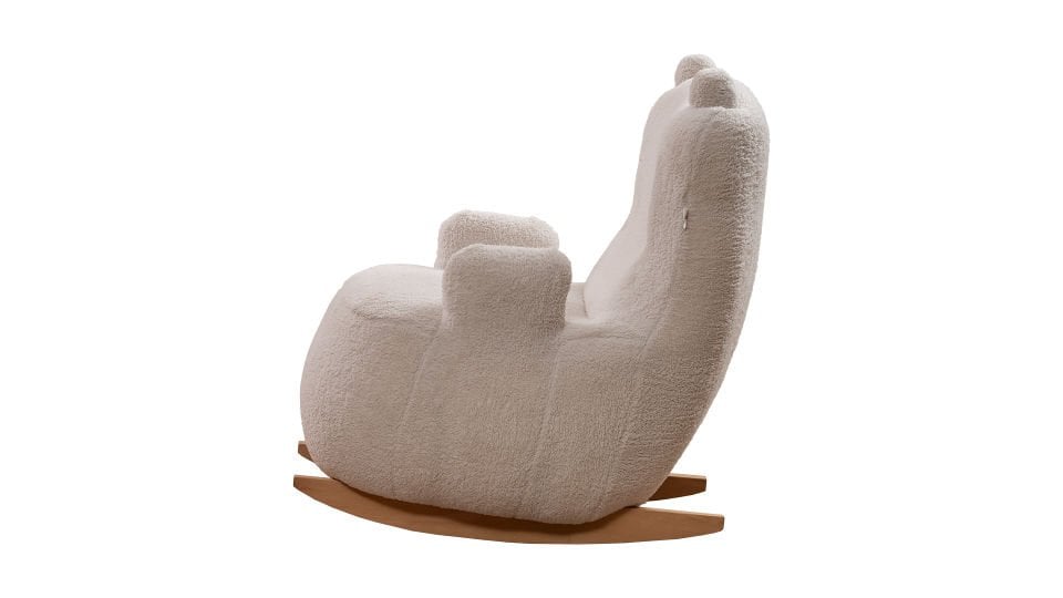 Panda Sallanan Sandalye Büyük - Krem