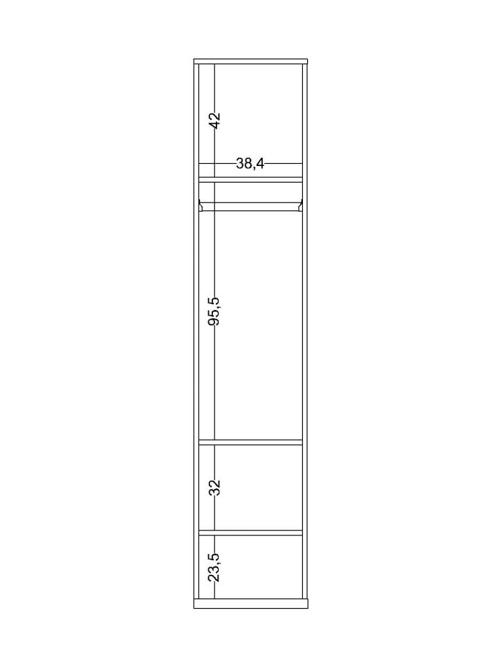 Toledo 4 Kapaklı Dolap