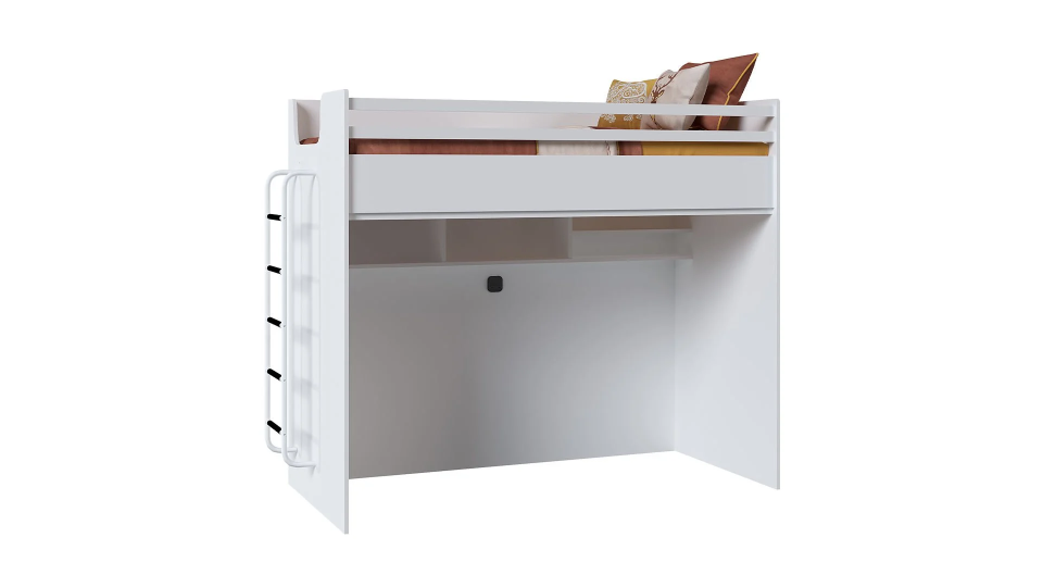 Fenix Akıllı Ranza Metal Merdivenli 100*200 Beyaz