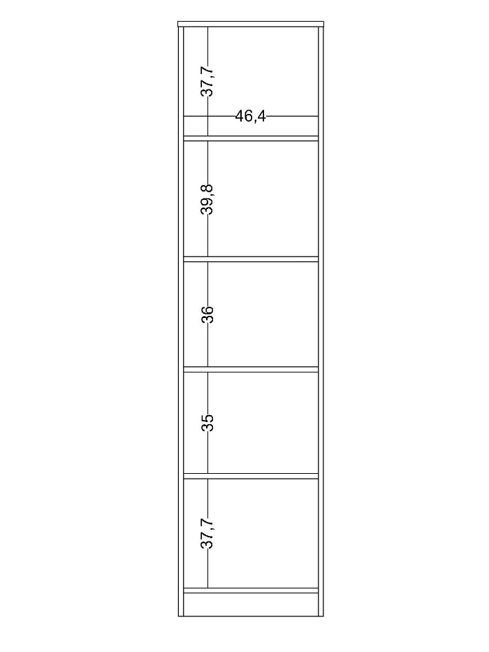 Twin Tekli Ahşap Kapaklı Dolap