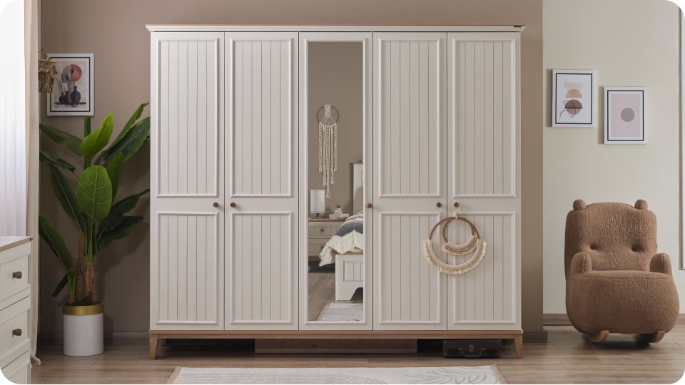 Mirage 5 Kapaklı Dolap