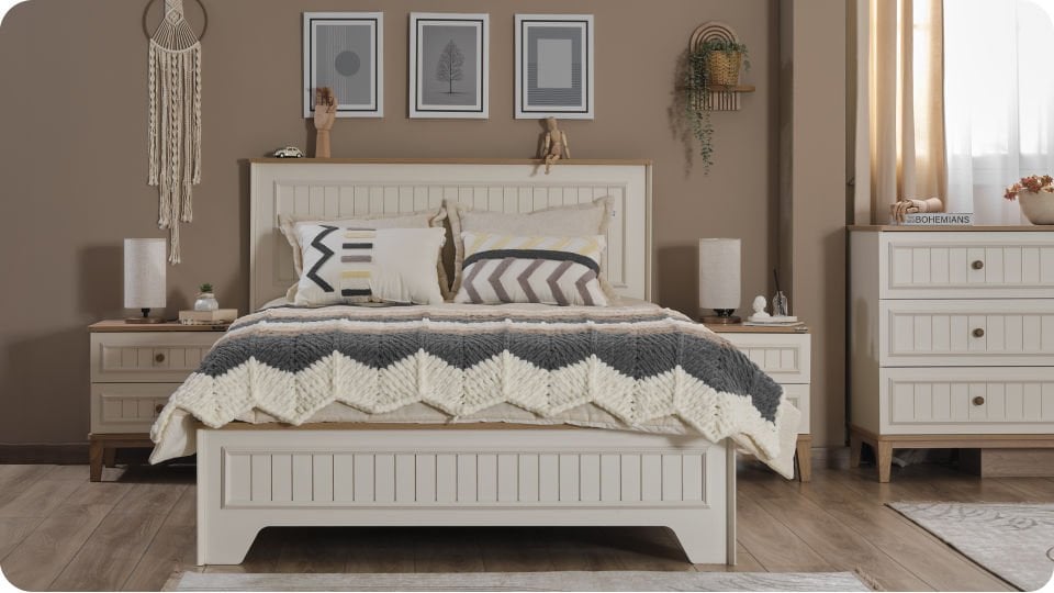 Mirage Başlıklı Baza 140*200