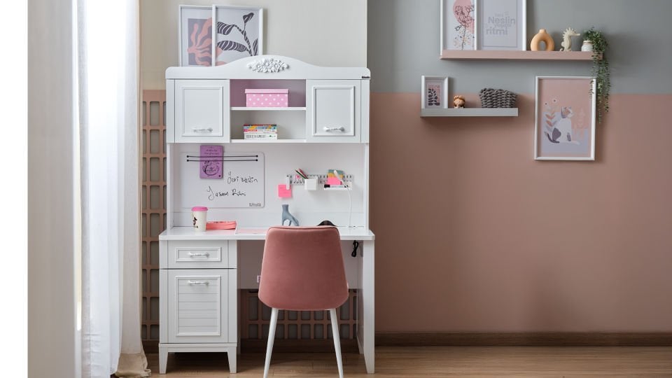 Marje Çalışma Masası + Üst Modül