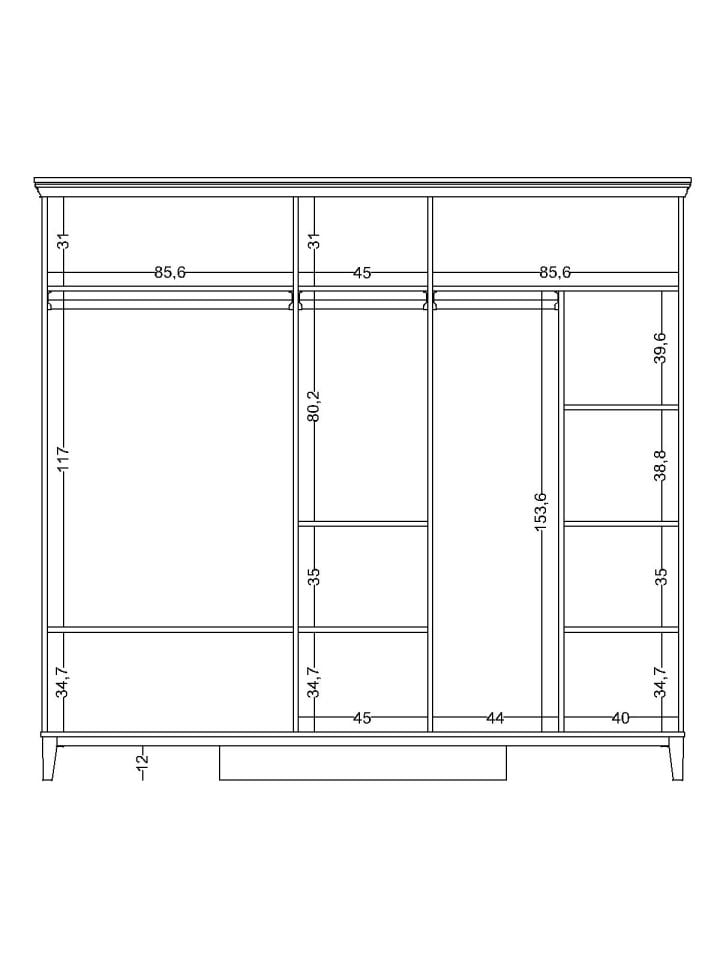 Magna 5 Kapaklı Dolap