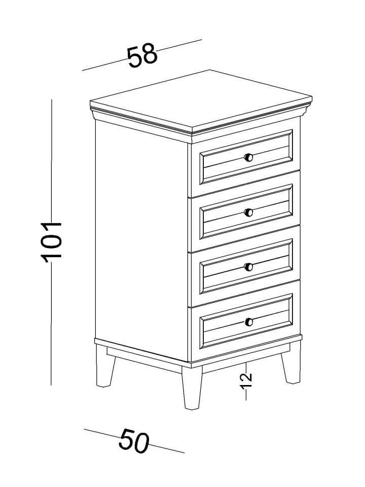 Magna Yüksek Şifonyer