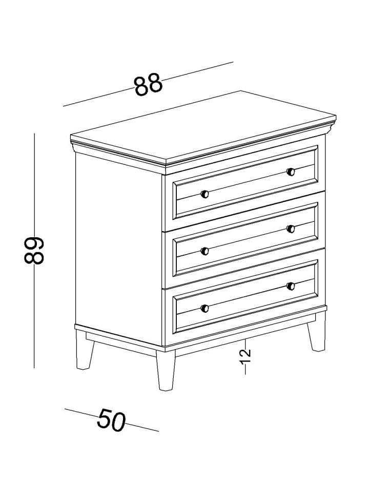 Magna Şifonyer Ve Aynası