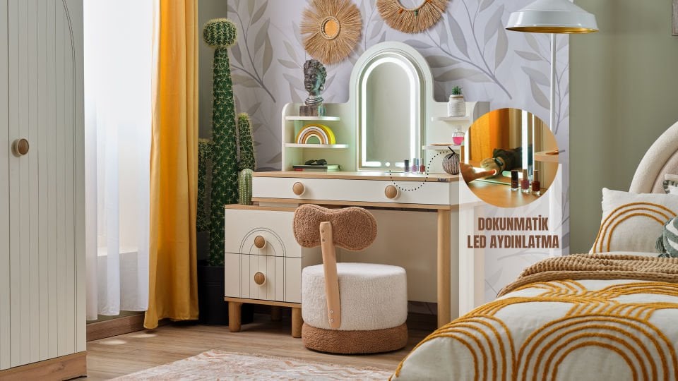 Bohemlife Makyaj Masası