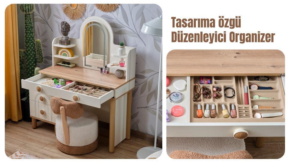 Bohemlife Makyaj Masası