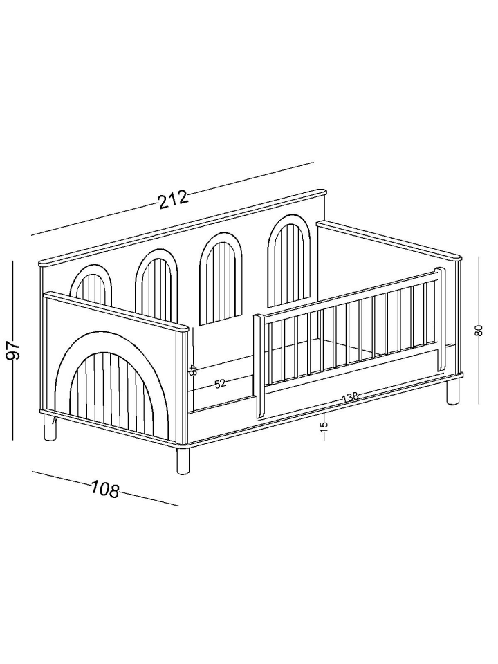 Bohemlife Montessori 100x200