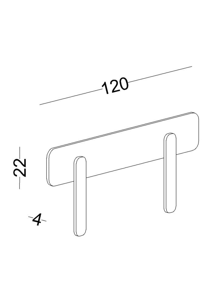 Opsiyonel Korkuluk 120x22 Krem