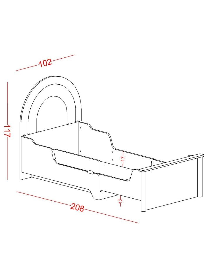 Bohemlife Uzayabilen Karyola