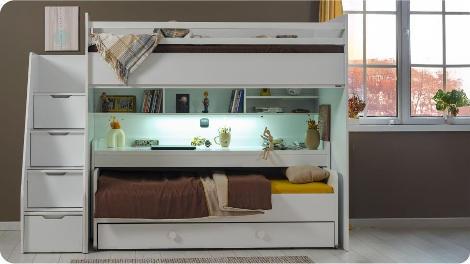 Fenix Çocuk Odası Beyaz