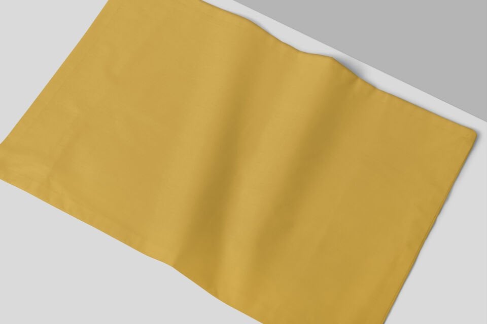 Dora Yastık Kılıfı 50 x 70 cm - Hardal