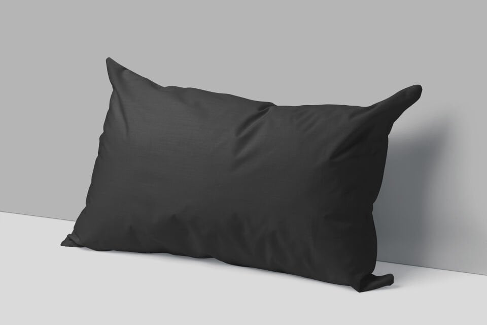 Dora Yastık Kılıfı 50 x 70 cm - Siyah