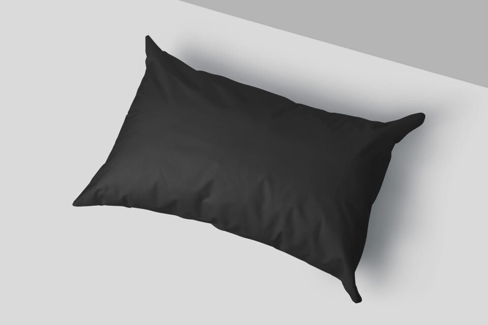 Dora Yastık Kılıfı 50 x 70 cm - Siyah