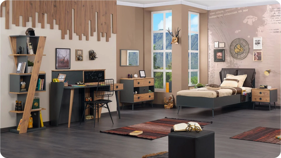 Nirvana Genç Odası (6 Parçalı)