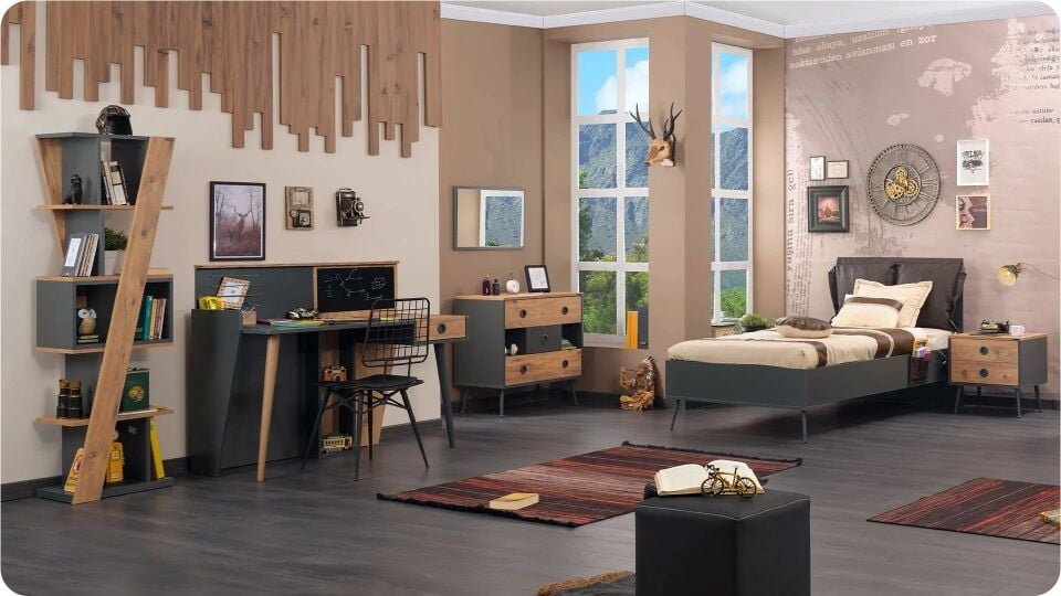 Nirvana Genç Odası 7 Parçalı - 1