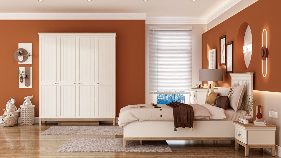 Regnum 4 Kapaklı Dolap