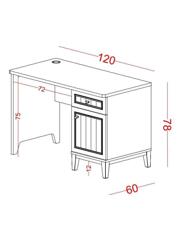 Regnum Çalışma Masası + Üst Modül