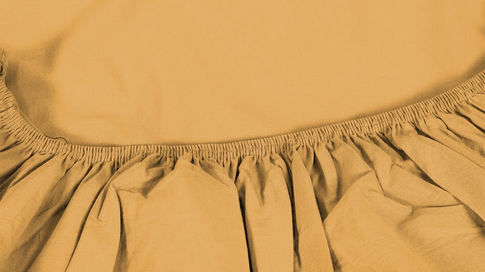 Dora Lastikli Çarşaf & Yastık Kılıfı Seti 120*200 - Turuncu