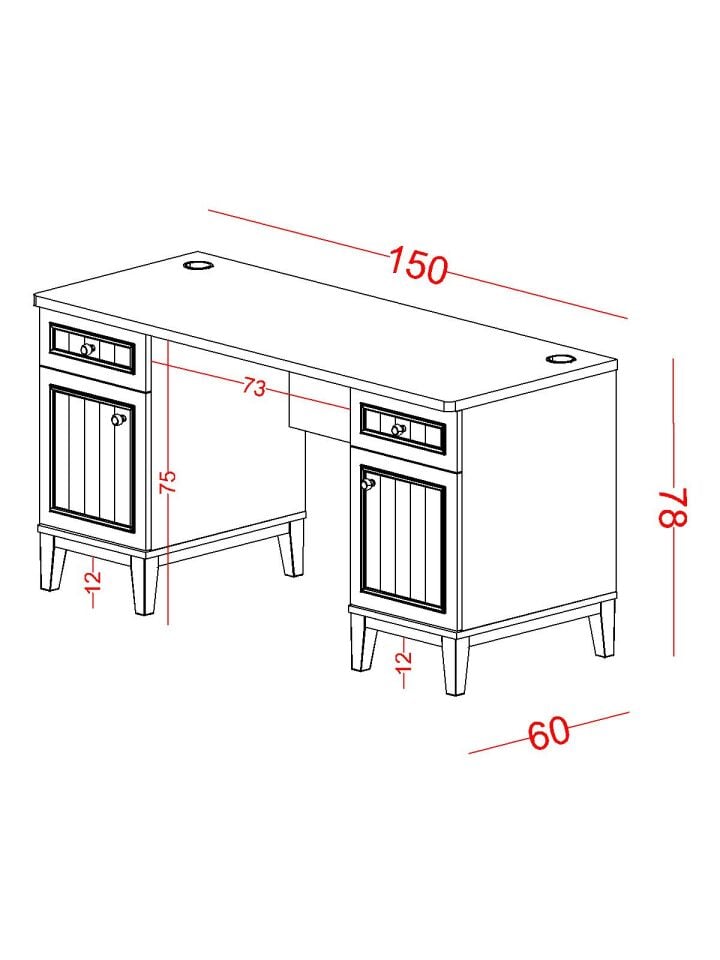 Regnum Geniş Çalışma Masası