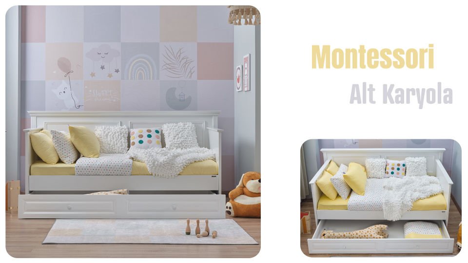 Aqua Montessori Alt Karyola 90*190