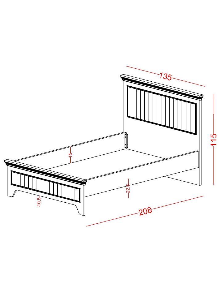 Regnum 120x200 Karyola