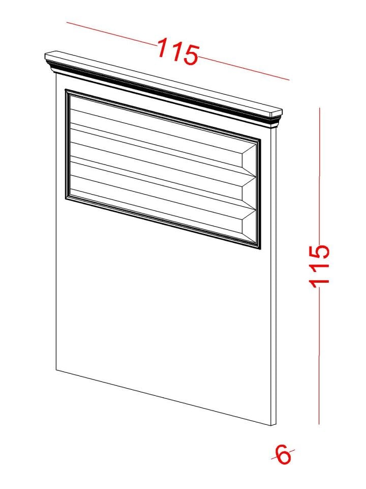Regnum Başlık Döşemesi 100'lük