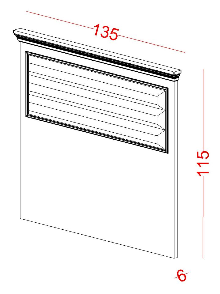Regnum Başlık Döşemesi 120'lik