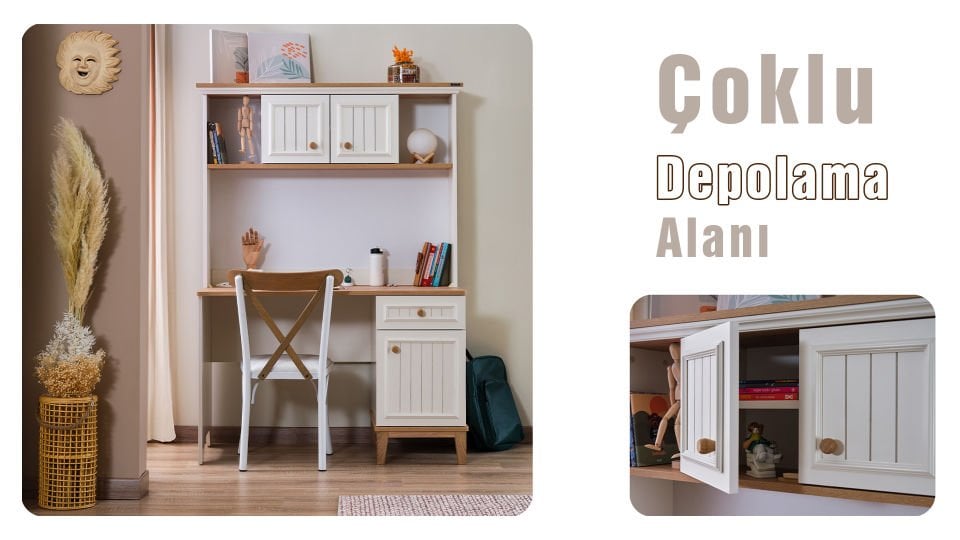 Mirage Çalışma Masası Üst Modül