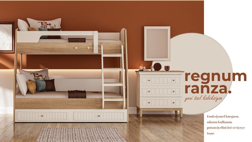 Regnum Ranza 120x200 (Alt Karyola 90x190)