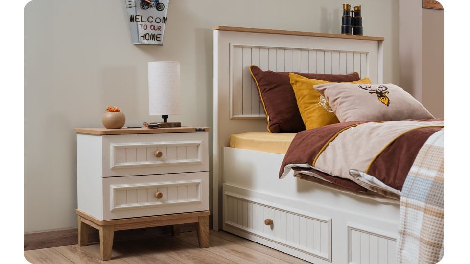 Mirage Komodin (Usb Portlu)