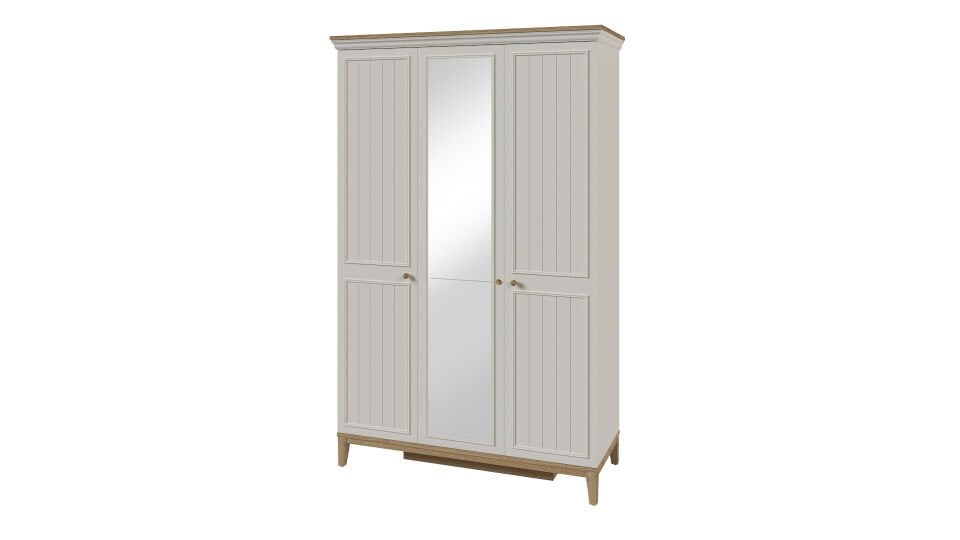 Regnum 3 Kapaklı Dolap (Aynalı)