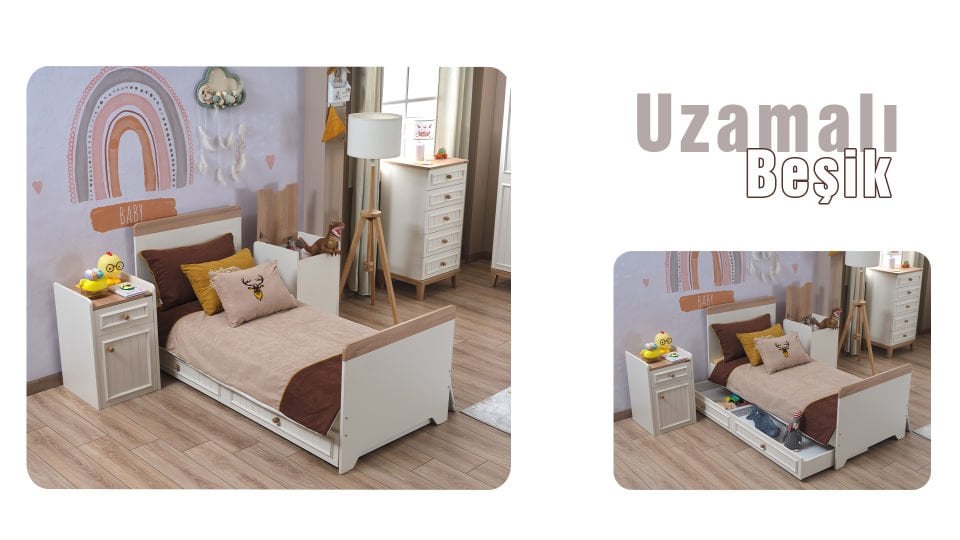 Mirage Bebek Karyolası 70*130